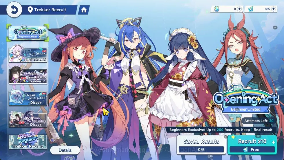 Stella Sora Accounts GLOBAL | Starter | 1 SSR Chitose T1 | 6 SR [ Iris, Amber, Ann Etc ] | 2 SR Disc | Log Yostar | Check SS 8
