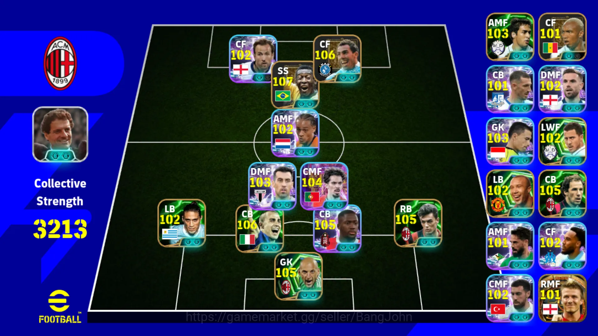 power 3213 | carlos tevez epic db | pele epic db | xavi simons show time | vitinha show time | EFB171B eFootball Others power 3213 | carlos tevez epic db | pele epic db | image 1