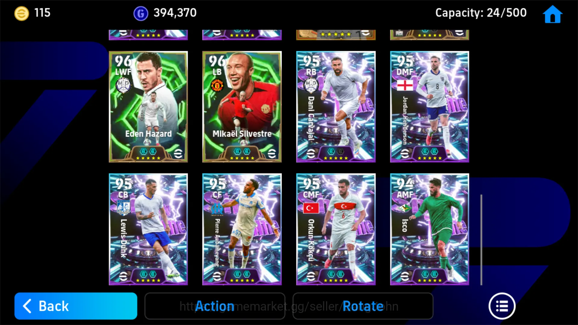 eFootball Accounts Others power 3213 | carlos tevez epic db | pele epic db | xavi simons show time | vitinha show time 5