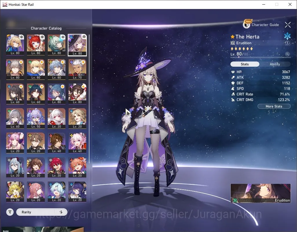 Honkai Star Rail Accounts ASIA|TL 67| 7 Limited,[The Herta,Saber,Acher]+Sign image 2