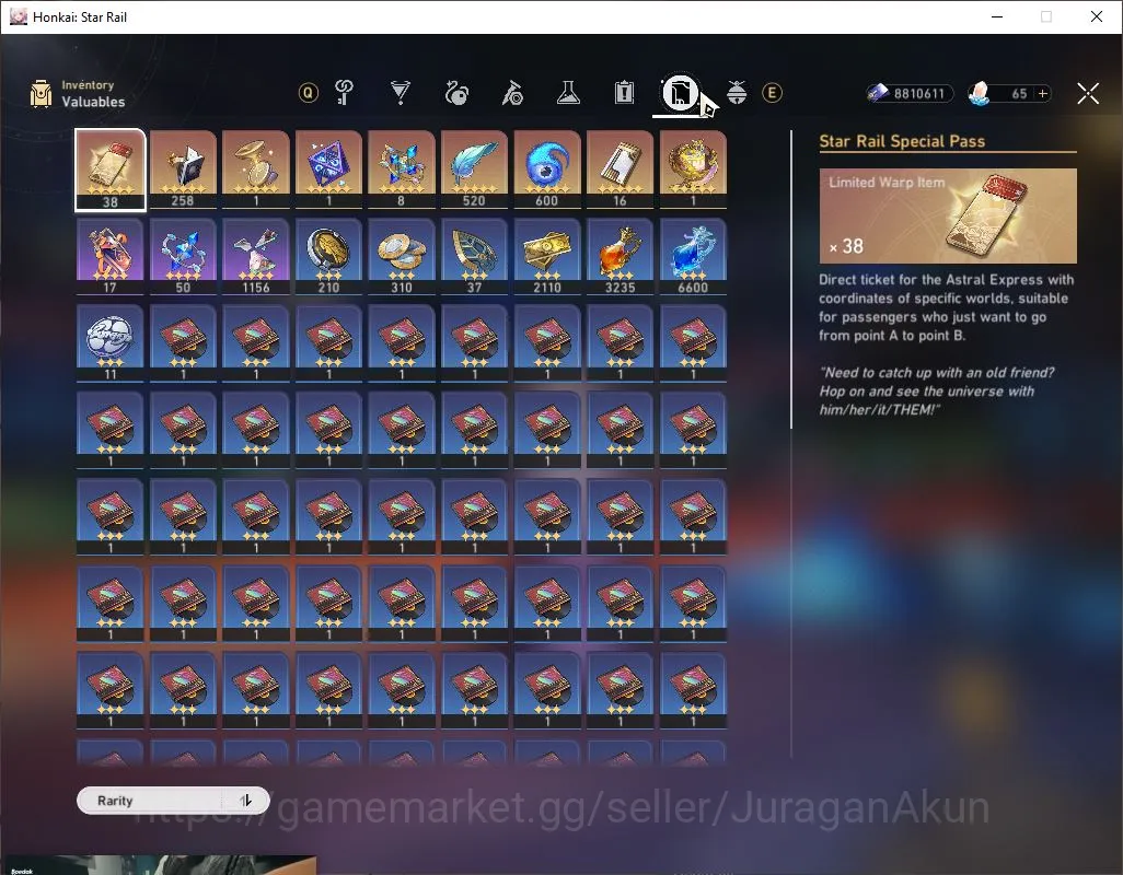 Honkai Star Rail Accounts ASIA|TL 67| 7 Limited,[The Herta,Saber,Acher]+Sign image 5