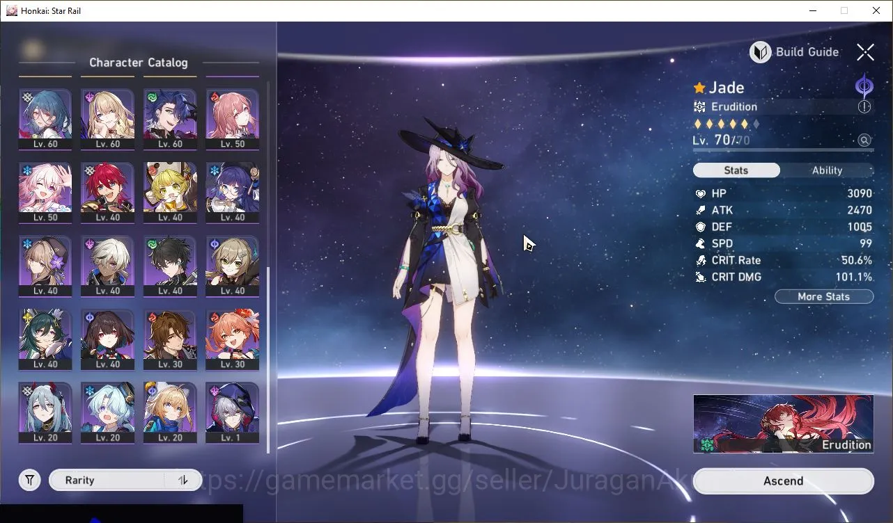 Honkai Star Rail Accounts ASIA|TL67|9 Limited [Jade,Luocha,The Herta,Aglaea+ image 5