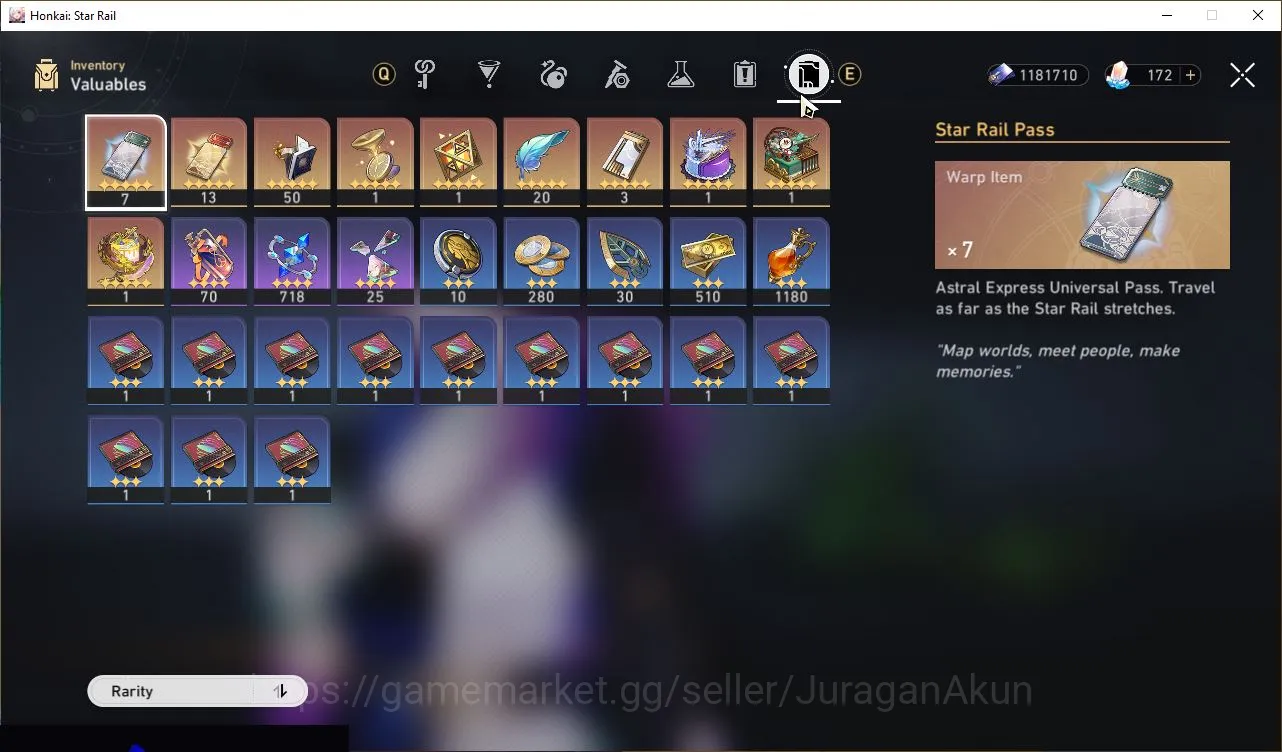 Honkai Star Rail Accounts ASIA|TL67|9 Limited [Jade,Luocha,The Herta,Aglaea+ image 7
