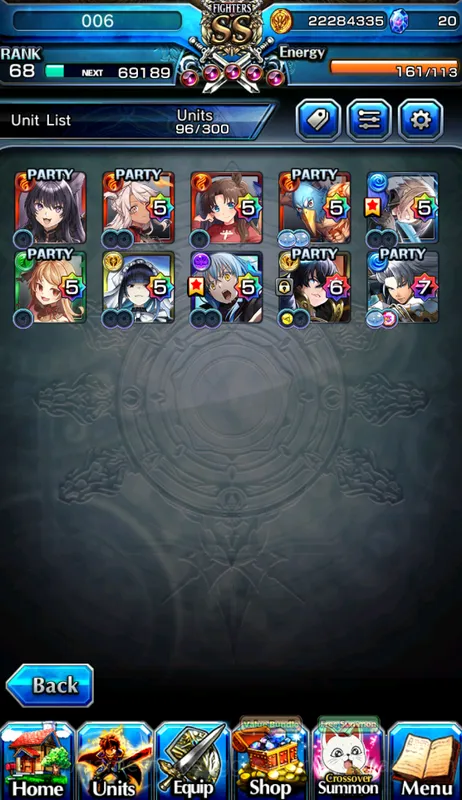 Grand Summoners Accounts Starter Global|Rank 68|10 Ascend (PRoy+TW,Jay,IslidPinacle+TW<Chloe+TW,DLRimuru & ETC|Check 2