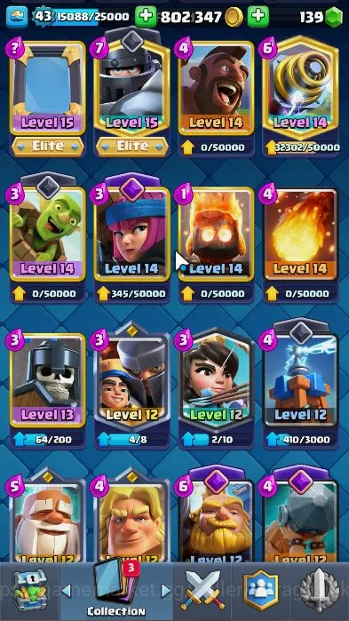 Clash Royale Accounts Lvl 43|Trophy 7217|8 Year ACC|Limited Skin|KTL 14| image 4