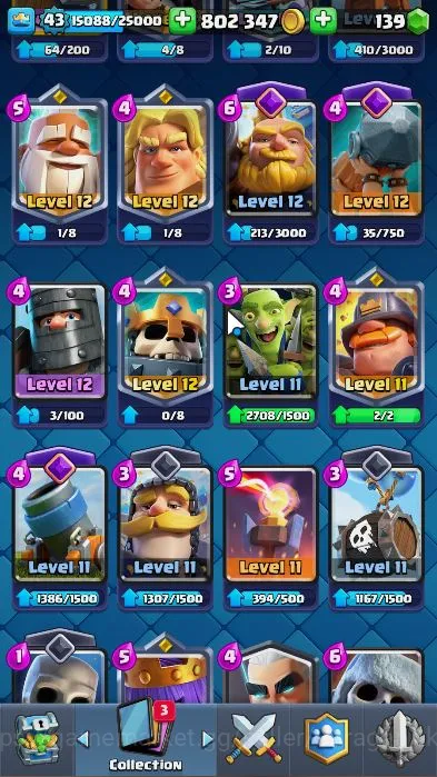 Clash Royale Accounts Lvl 43|Trophy 7217|8 Year ACC|Limited Skin|KTL 14| image 5