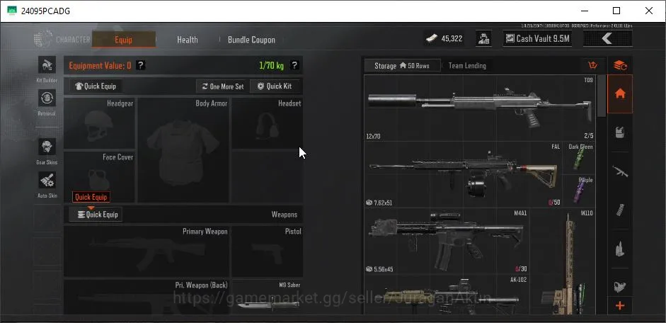 Arena Breakout Accounts Mid-Tier [MOBILE]|Lvl 24|SV 10M|CV 9M |Plain ACC Combust FAMAS,Turqoise 6