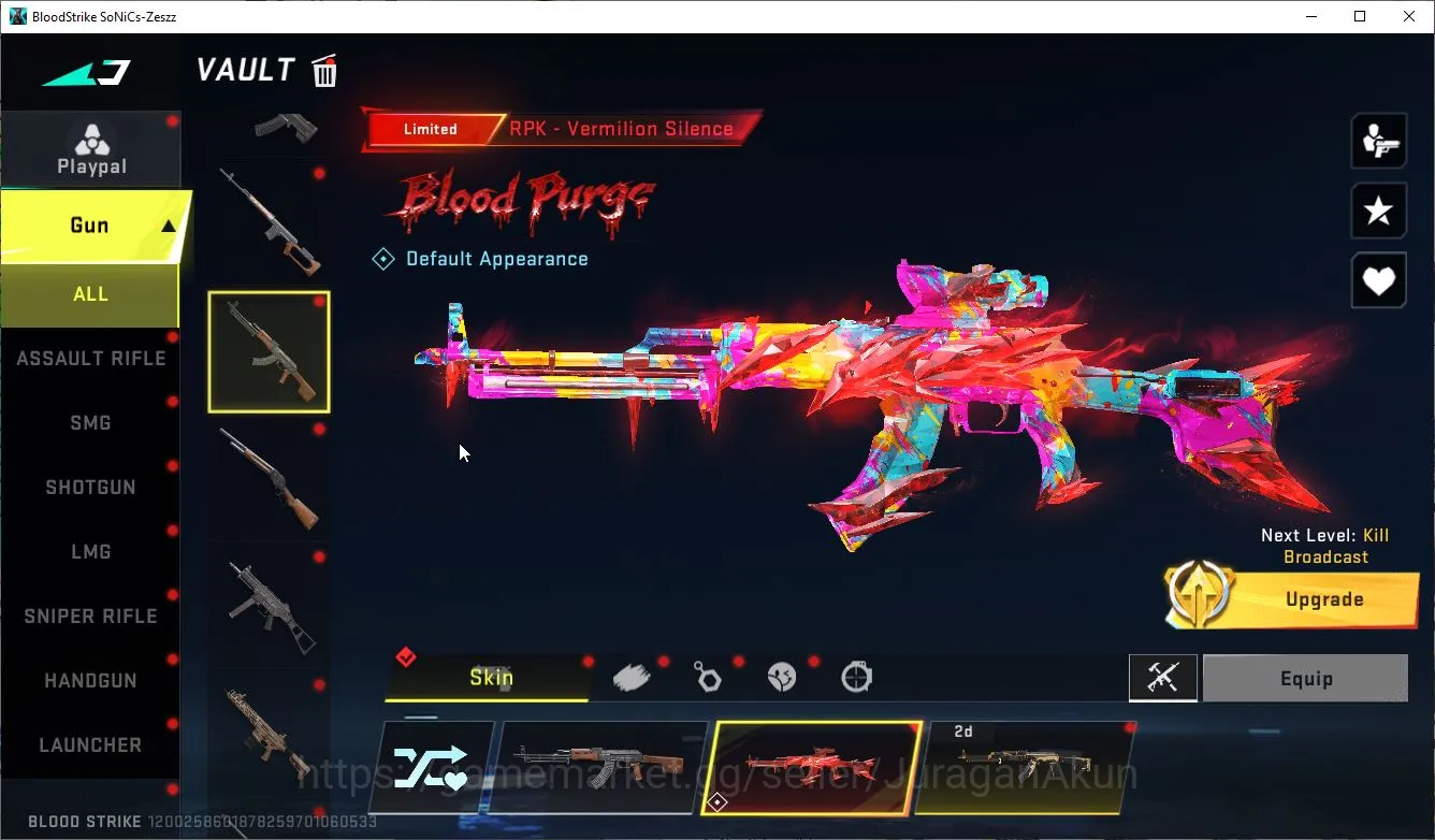 Blood Strike Accounts Asia|ETERNAL Ethan-AlienWalker|Ultra Deagle-Fortun image 3