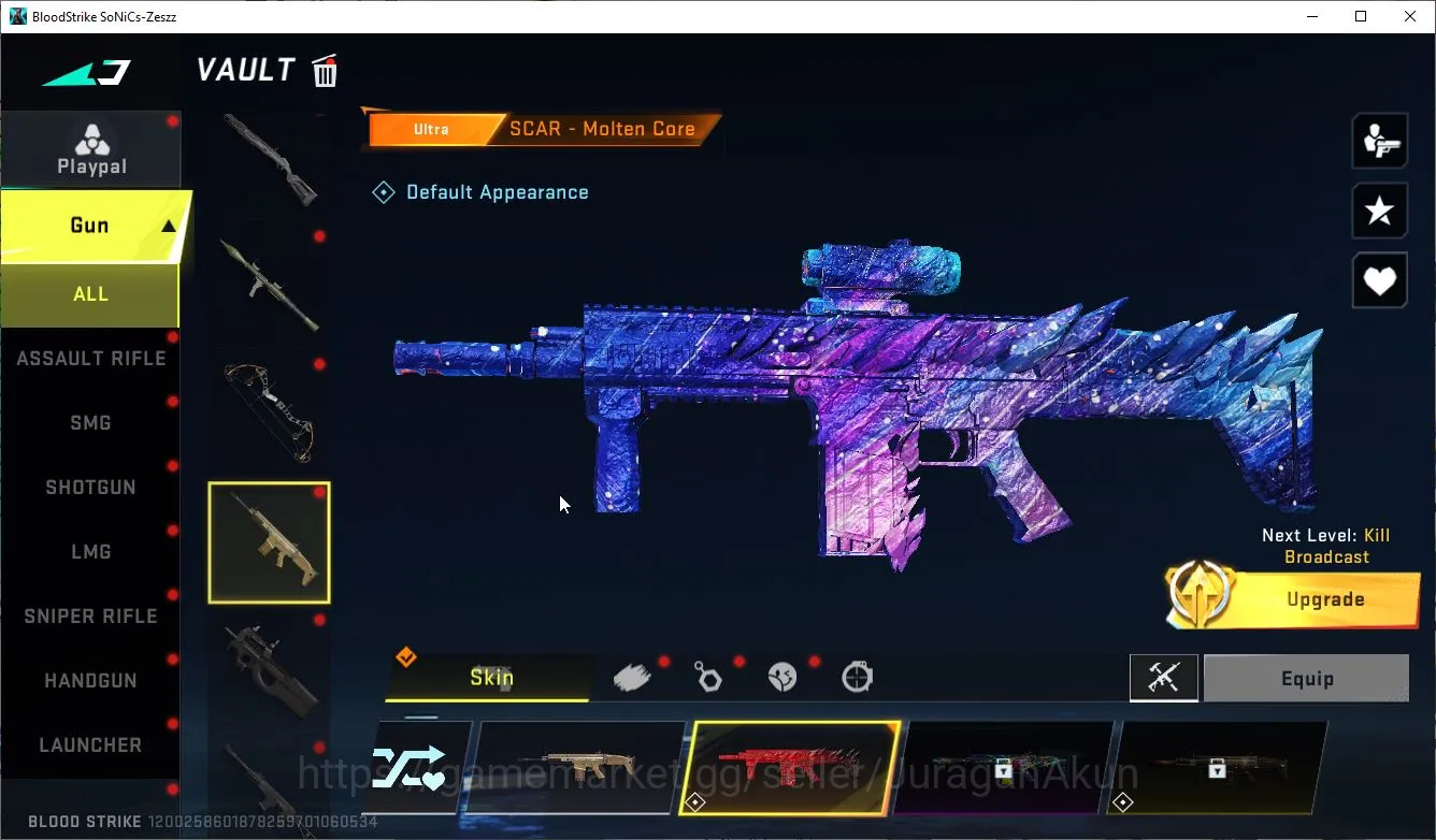 Blood Strike Accounts Asia|ETERNAL Ethan-AlienWalker|Ultra Deagle-Fortun image 4