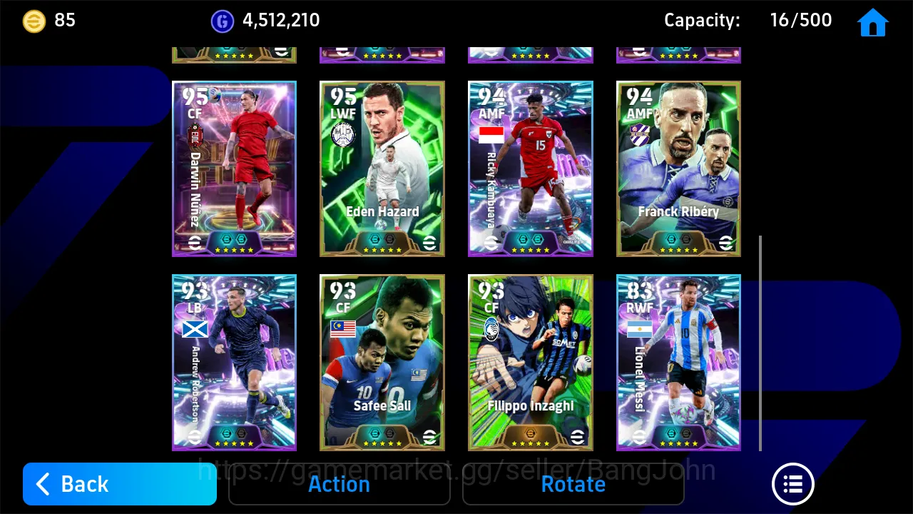 eFootball Accounts Others power 3143 | o khan tsubasa kim min jae showtime kambuaya showtime | EFB083B 5