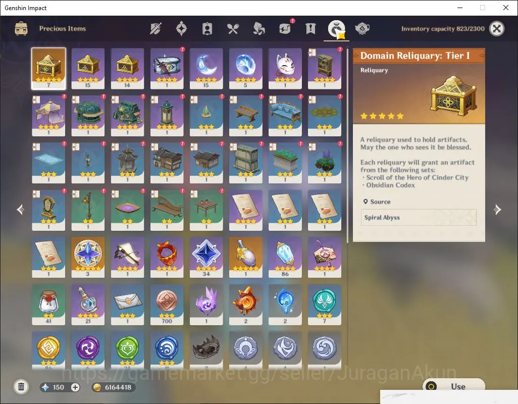 Genshin Impact Accounts ASIA|AR 56|12 Limited+7[5* Weapon]|Raiden C1,Neuvi image 11