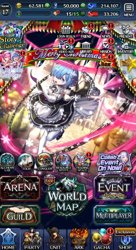 Last Cloudia Low-End Global|Starter 50K Crystal+Collab Re:Zero (Rem & E image 1
