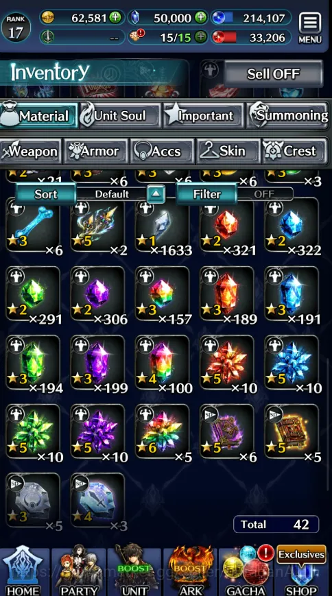 Last Cloudia Accounts Low-End Global|Starter 50K Crystal+Collab Re:Zero (Rem & Emilia)+Other Units|Code Only|Check SS(LC728) 3