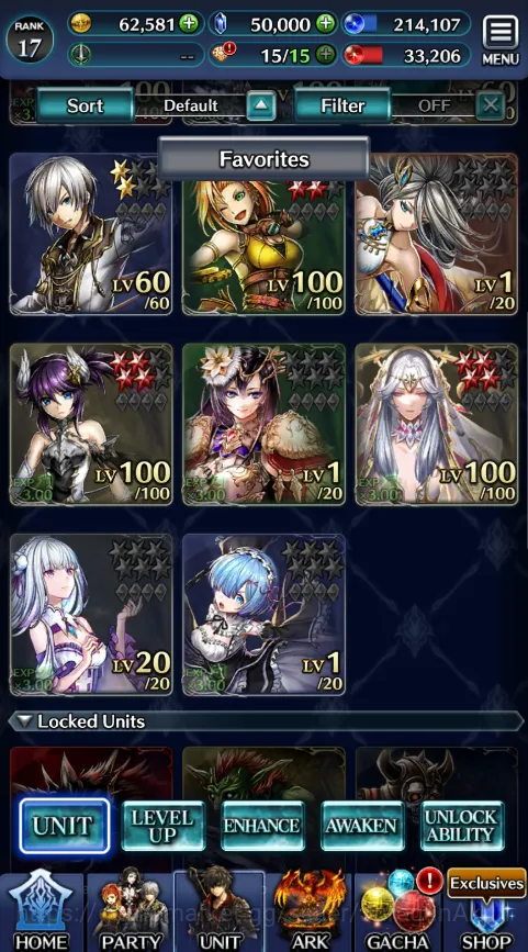 Last Cloudia Accounts Low-End Global|Starter 50K Crystal+Collab Re:Zero (Rem & Emilia)+Other Units|Code Only|Check SS(LC728) 4