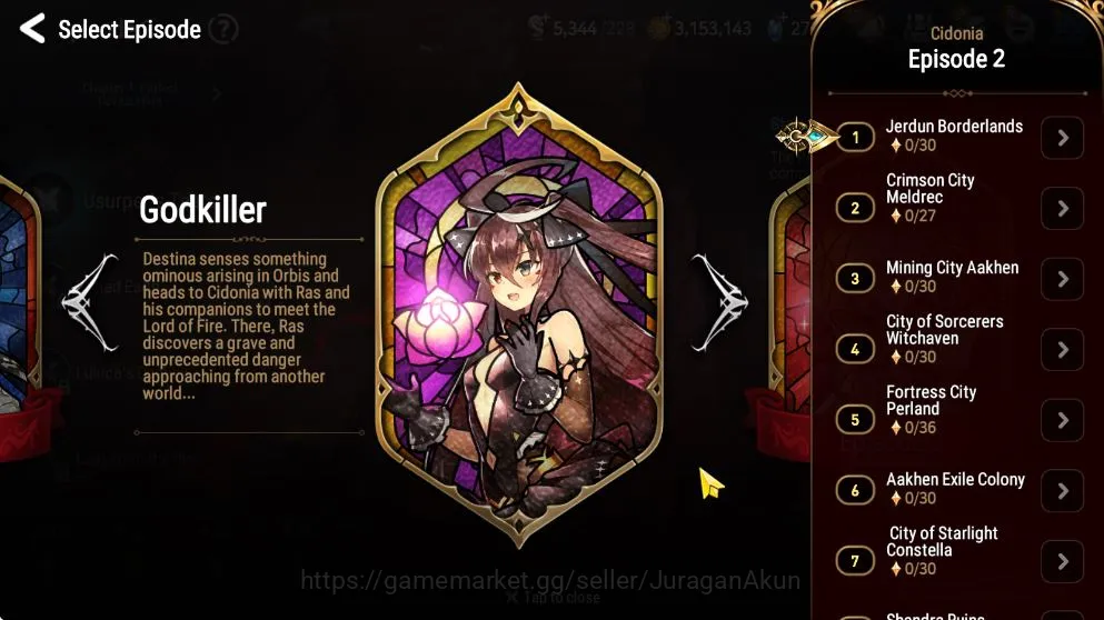 Epic Seven Accounts Starter Global Unverif|Best Starter|5 ML(Belian,Har setti,Atywin,Straze,etc)Limited Festive 10