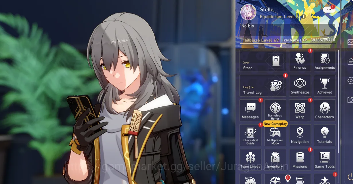 Honkai Star Rail Accounts Mid Game ASIA [TL69] 9 Limited (Castorice+Sign, Jade+Sign, Lingsha, The Herta, Sparkle, Yunli 2