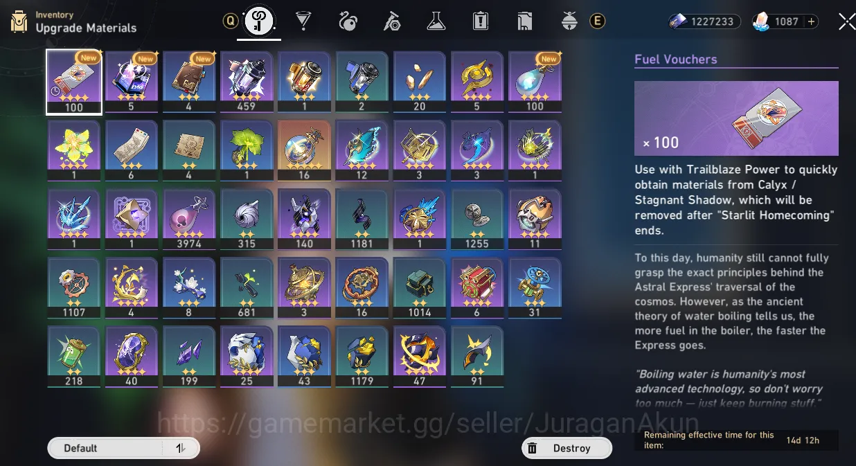 Honkai Star Rail Accounts Mid Game ASIA [TL69] 9 Limited (Castorice+Sign, Jade+Sign, Lingsha, The Herta, Sparkle, Yunli 8
