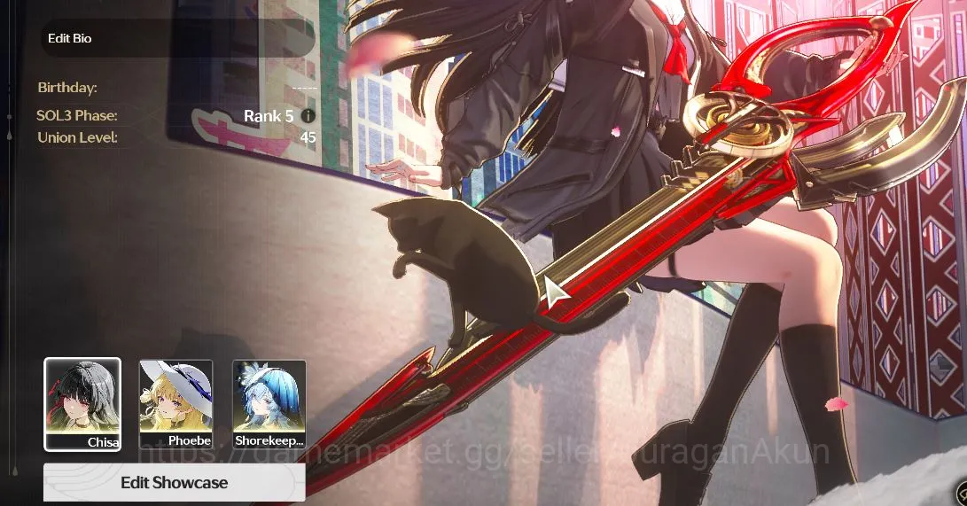 NA|UL 45| Starter | 3 Limited | Chisa+Sign,Shorekeeper+Sign,Phoebe+Sign | DB Lv25 |MC Female|Log Kuro|Take Email|CheckSS(WW1906) Wuthering Waves Mid-Game NA|UL 45| Starter | 3 Limited | Chisa+Sign,Shoreke image 1