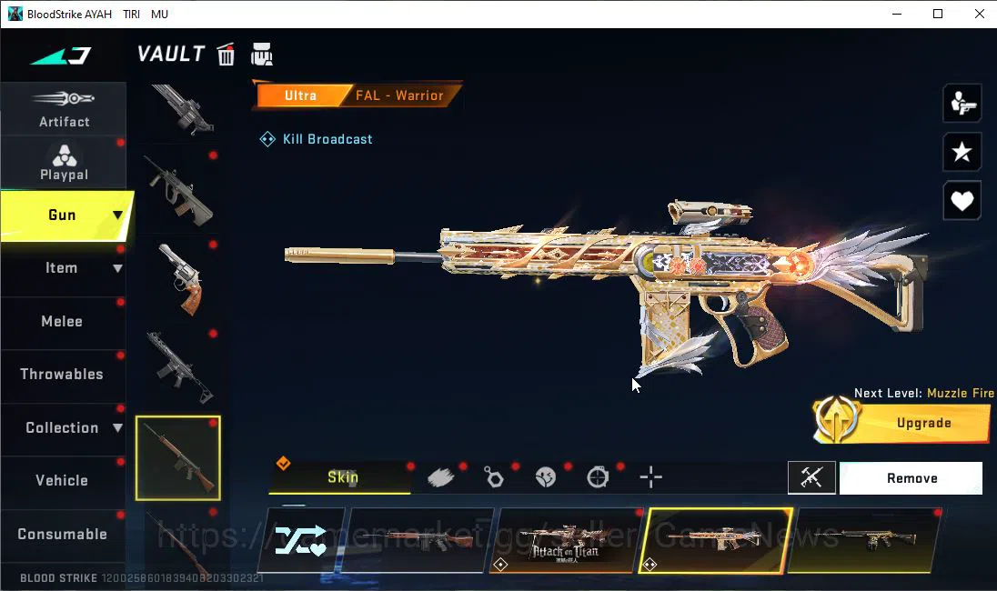 Blood Strike Accounts ASIA|ETERNAL KRAKEN - Void Cloak|18 ULTRA[M4A1,Vec image 16
