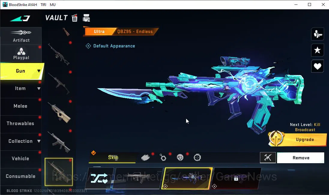 Blood Strike Accounts ASIA|ETERNAL KRAKEN - Void Cloak|18 ULTRA[M4A1,Vec image 20