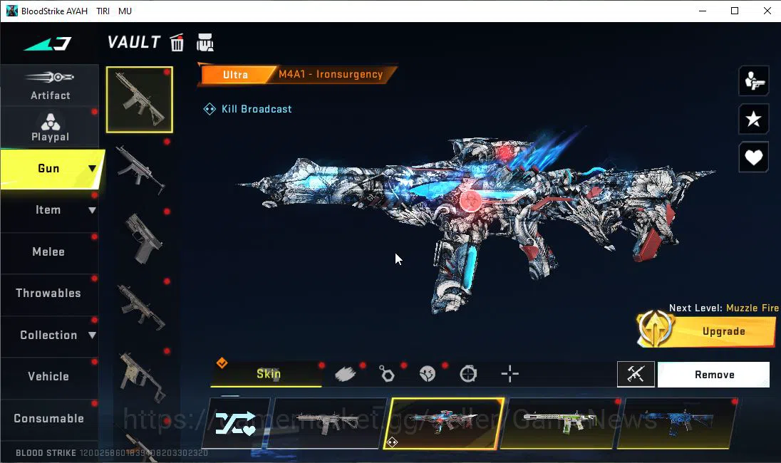 Blood Strike Accounts ASIA|ETERNAL KRAKEN - Void Cloak|18 ULTRA[M4A1,Vec image 9