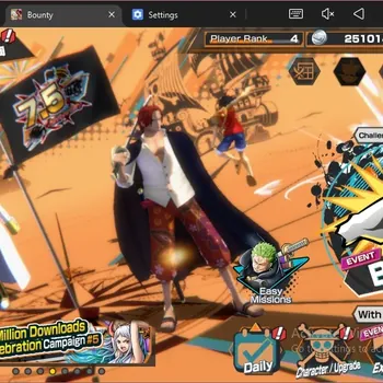 One Piece Bounty Rush Accounts High-End Android | PR 4 | 4 EX |AMSK Borsalino, Shanks,BMO Kaido,AF Rob Lucci,GP Edward