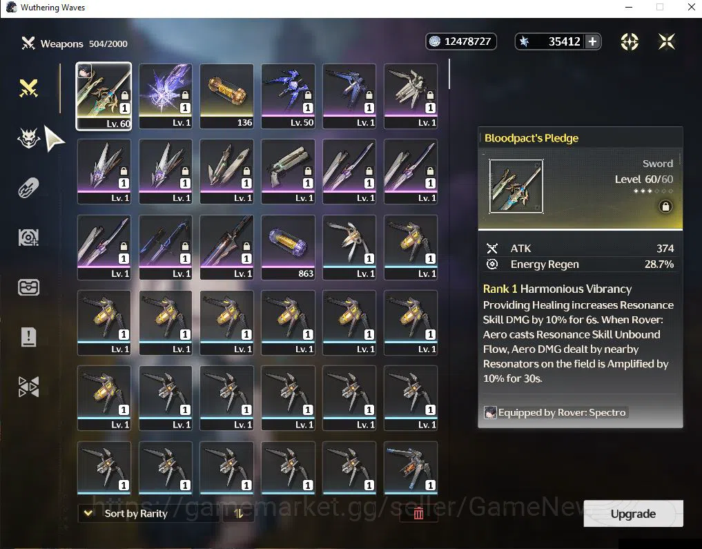 Wuthering Waves Accounts EU|UL 46|35K Astrite+123 Lustrous Tide+132 Aftergl image 2