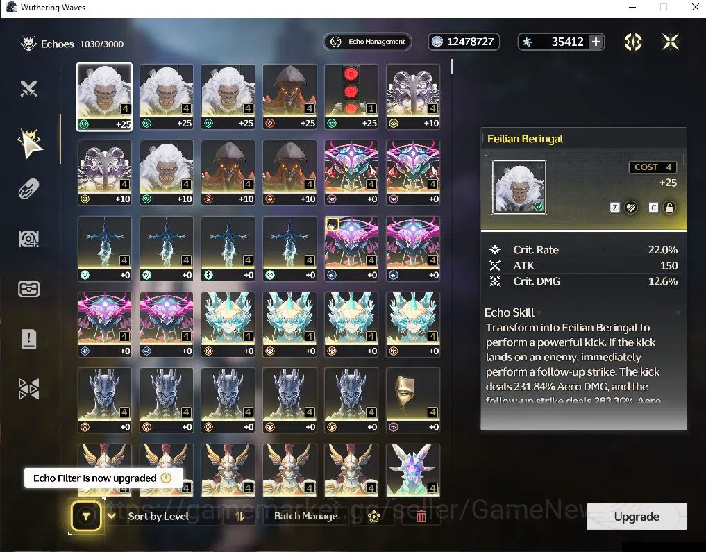 Wuthering Waves Accounts EU|UL 46|35K Astrite+123 Lustrous Tide+132 Aftergl image 3