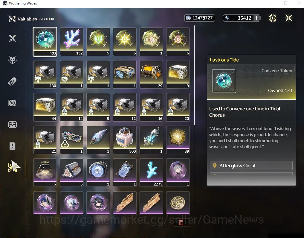 Wuthering Waves Accounts EU|UL 46|35K Astrite+123 Lustrous Tide+132 Aftergl image 4