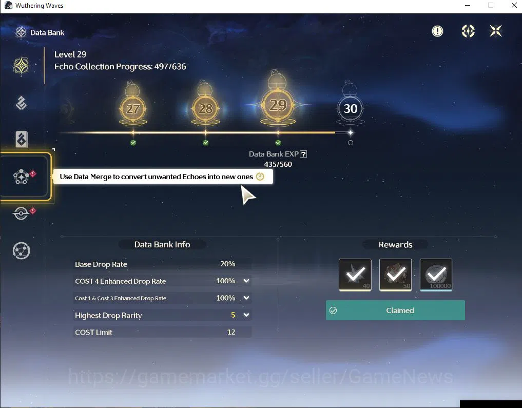 Wuthering Waves Accounts EU|UL 46|35K Astrite+123 Lustrous Tide+132 Aftergl image 6