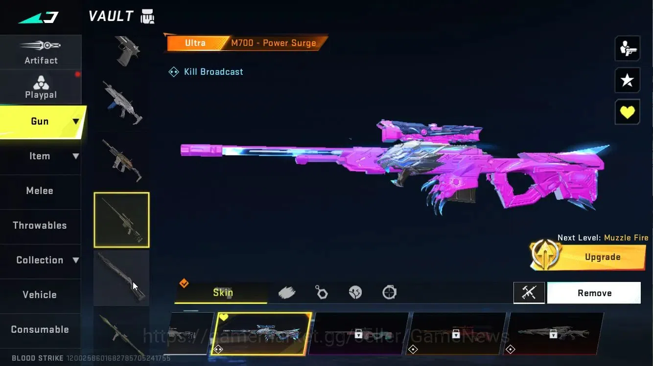 Blood Strike Accounts ASIA|2 ETERNAL[KRAKEN-VoldCloak,DEagle]+Collab BLE image 16
