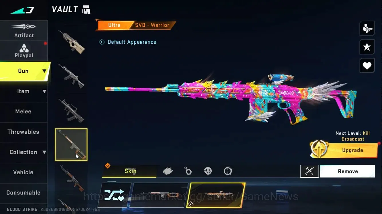 Blood Strike Accounts ASIA|2 ETERNAL[KRAKEN-VoldCloak,DEagle]+Collab BLE image 19