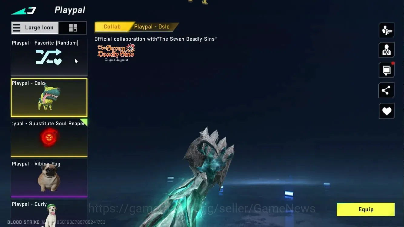 Blood Strike Accounts ASIA|2 ETERNAL[KRAKEN-VoldCloak,DEagle]+Collab BLE image 8