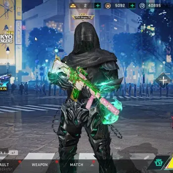 Blood Strike Collab Skin ASIA|2 ETERNAL[KRAKEN-VoldCloak,DEagle]+Collab BLE image 1