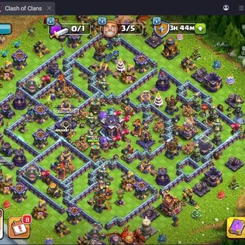 Clash of Clans Accounts High-End TH15-BH8|Lv.172|BK71,AQ86,MP52,GW47,RC33,DD9|BM19-BC16|6 Legendary &3  Gold Skins|Proteck