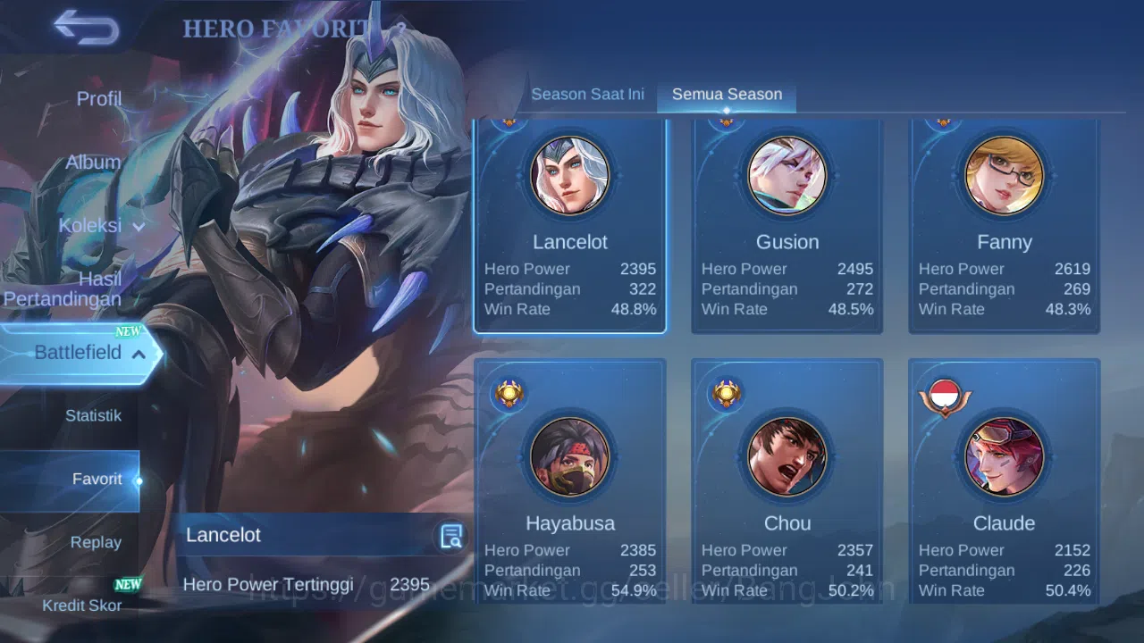 Mobile Legends: Bang Bang Accounts Hero 121 Skin 193 | Luckybox Moskov | KOF Karina | image 14
