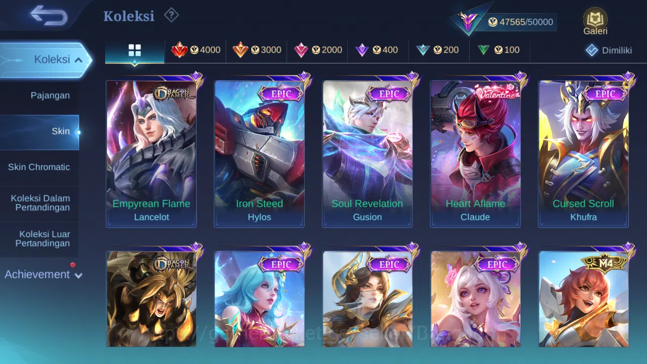 Mobile Legends: Bang Bang Accounts Hero 121 Skin 193 | Luckybox Moskov | KOF Karina | image 7