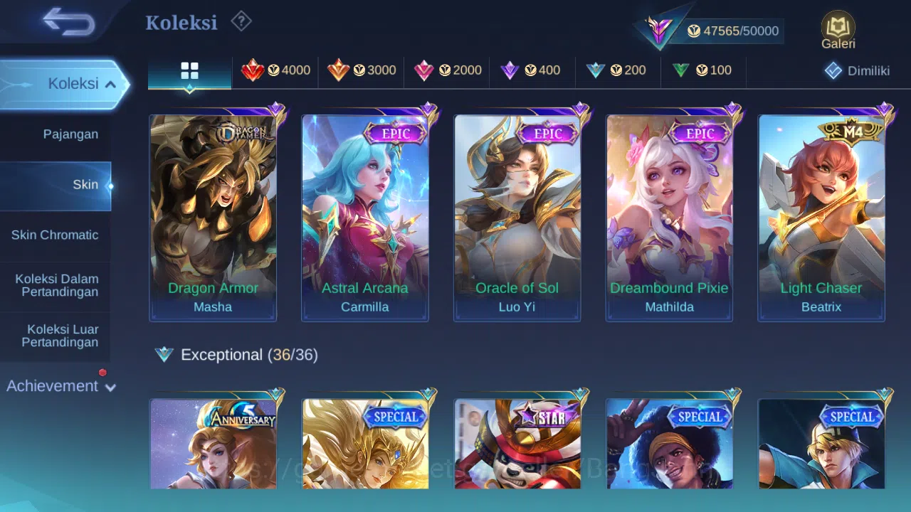 Mobile Legends: Bang Bang Accounts Hero 121 Skin 193 | Luckybox Moskov | KOF Karina | image 8