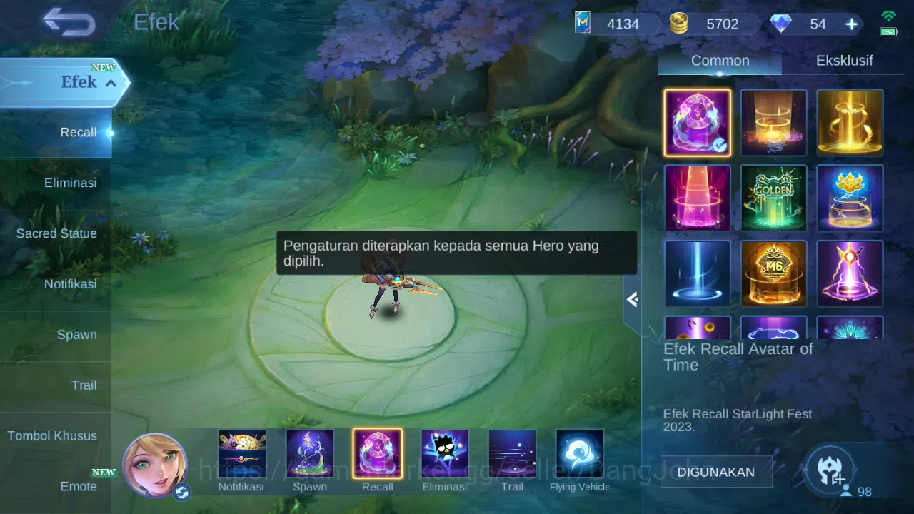 Mobile Legends: Bang Bang Accounts Hero 98 Skin 203 | KOF Karina | Sanrio Floryn | An image 13