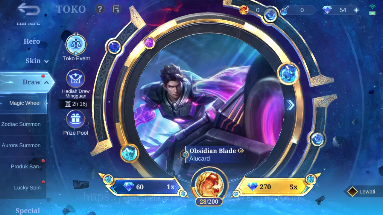 Mobile Legends: Bang Bang Accounts Hero 98 Skin 203 | KOF Karina | Sanrio Floryn | An image 15