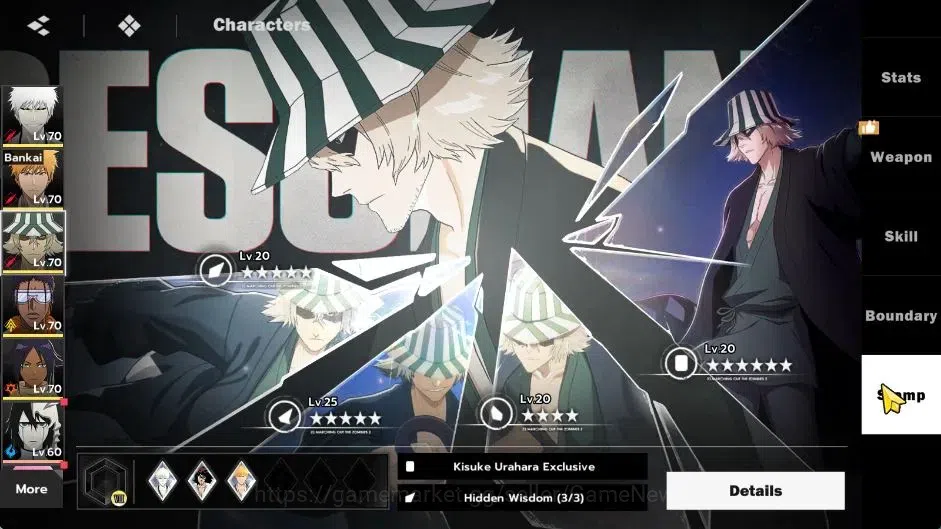 BLEACH: Soul Resonance Accounts NuverseSEA|LV 55|7 SSR [(Ichigo Inner Hollow B4,Ic image 12