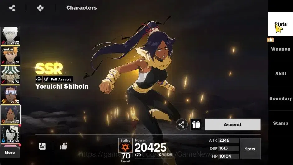 BLEACH: Soul Resonance Accounts NuverseSEA|LV 55|7 SSR [(Ichigo Inner Hollow B4,Ic image 15