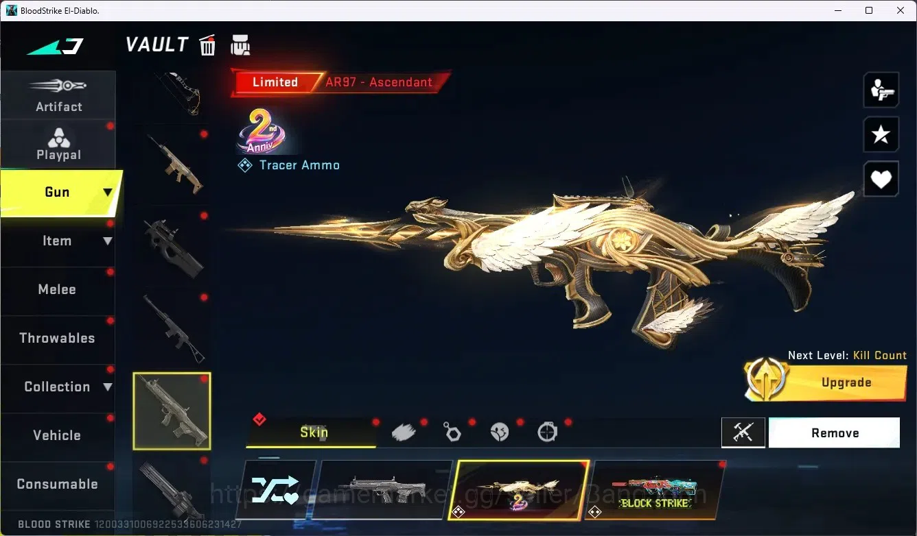 Blood Strike Accounts ASIA|2 Ultra Melee DualBlades-Winter's Edge&Scythe image 10