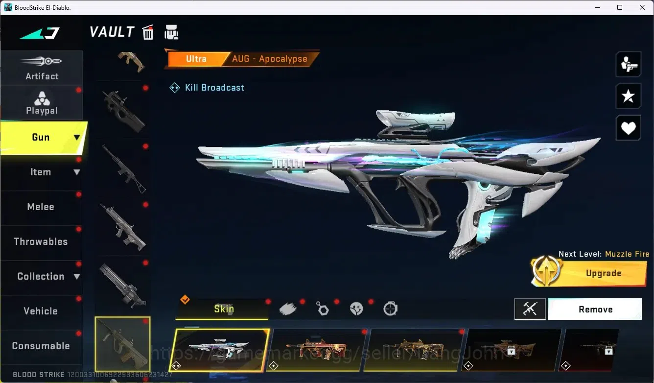 Blood Strike Accounts ASIA|2 Ultra Melee DualBlades-Winter's Edge&Scythe image 12