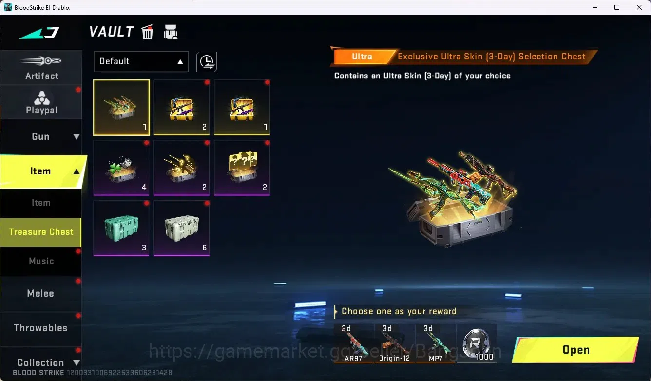 Blood Strike Accounts ASIA|2 Ultra Melee DualBlades-Winter's Edge&Scythe image 19