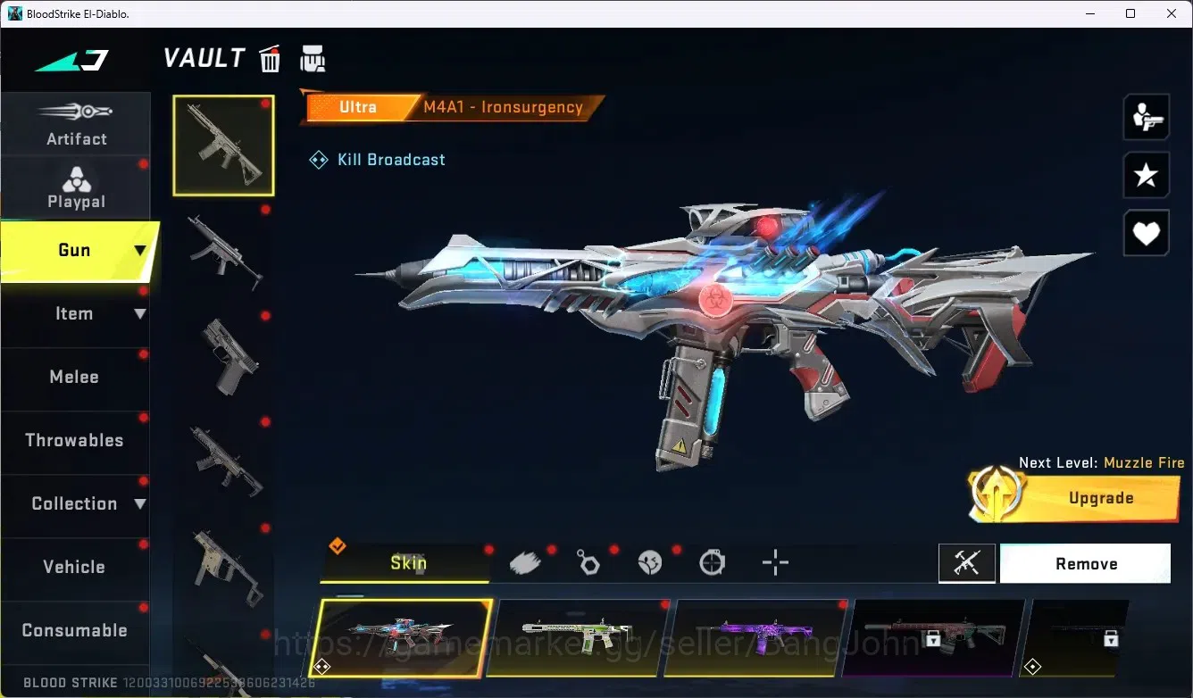 Blood Strike Accounts ASIA|2 Ultra Melee DualBlades-Winter's Edge&Scythe image 2