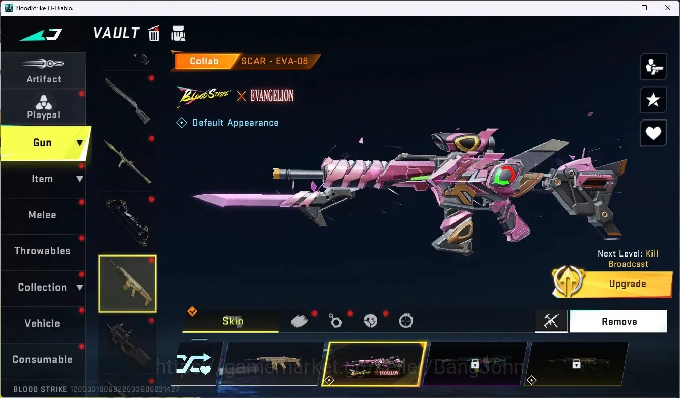 Blood Strike Accounts ASIA|2 Ultra Melee DualBlades-Winter's Edge&Scythe image 7