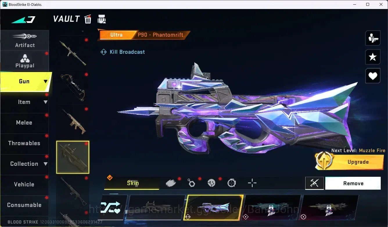 Blood Strike Accounts ASIA|2 Ultra Melee DualBlades-Winter's Edge&Scythe image 8