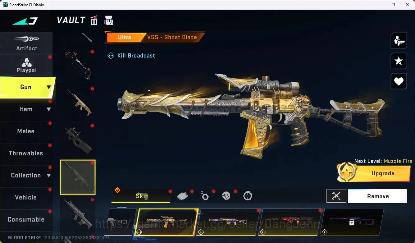 Blood Strike Accounts ASIA|2 Ultra Melee DualBlades-Winter's Edge&Scythe image 9