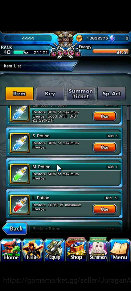 Grand Summoners Accounts Global|Rank 48|12 Ascend|S EmiyaTW,S MiyuTW,SG Roy image 2